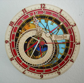 Prague Tourist Clock